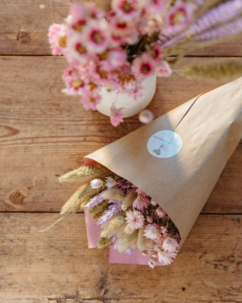 ramo de flor seca para decorar