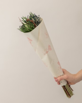 ramo flor seca carmen papel