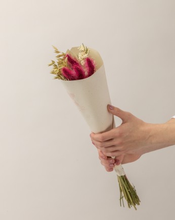 ramo flor seca sweet love papel