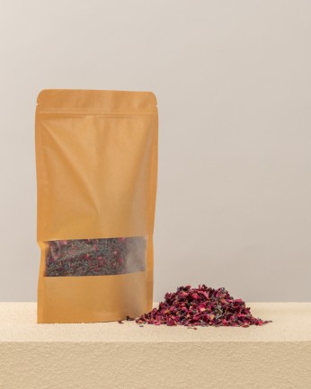 como viene empaquetado el confeti biodegradable burgundy premium