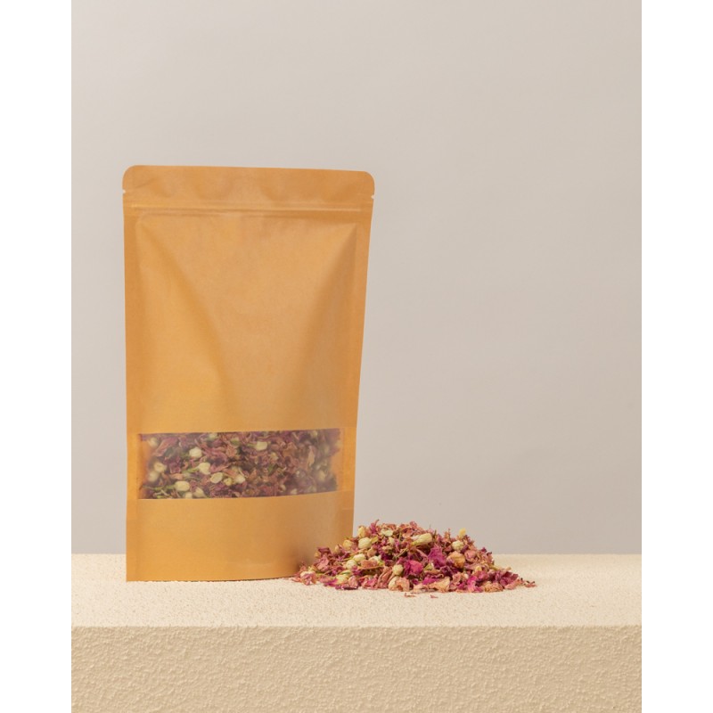 empaquetado de confeti biodegradable burgundy bloom