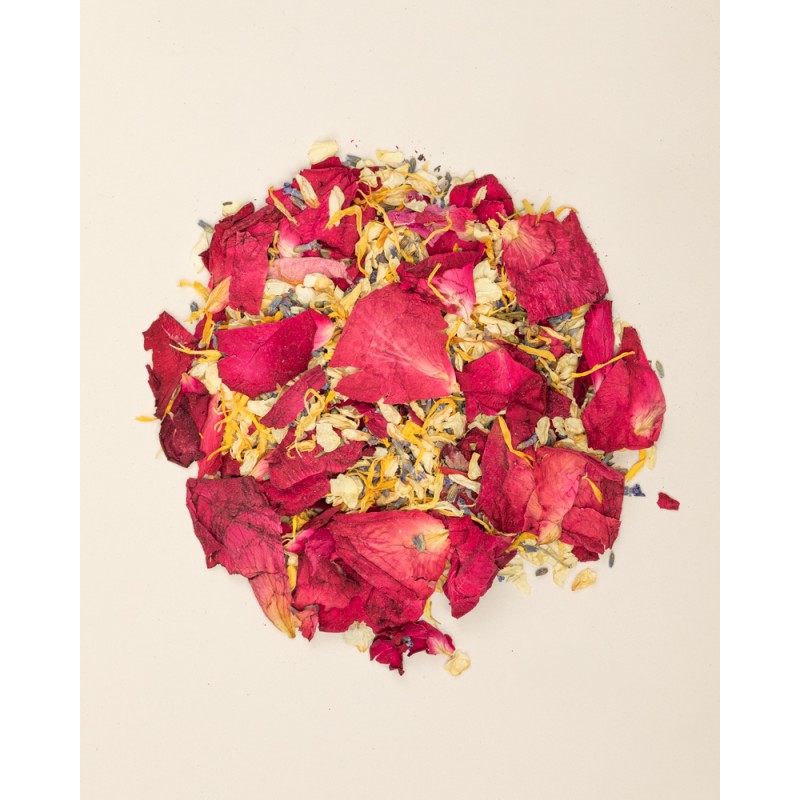 confeti biodegradable royal hecho con petalos de flores secas