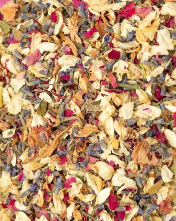 confeti biodegradable elegance detalle de petalos flor seca