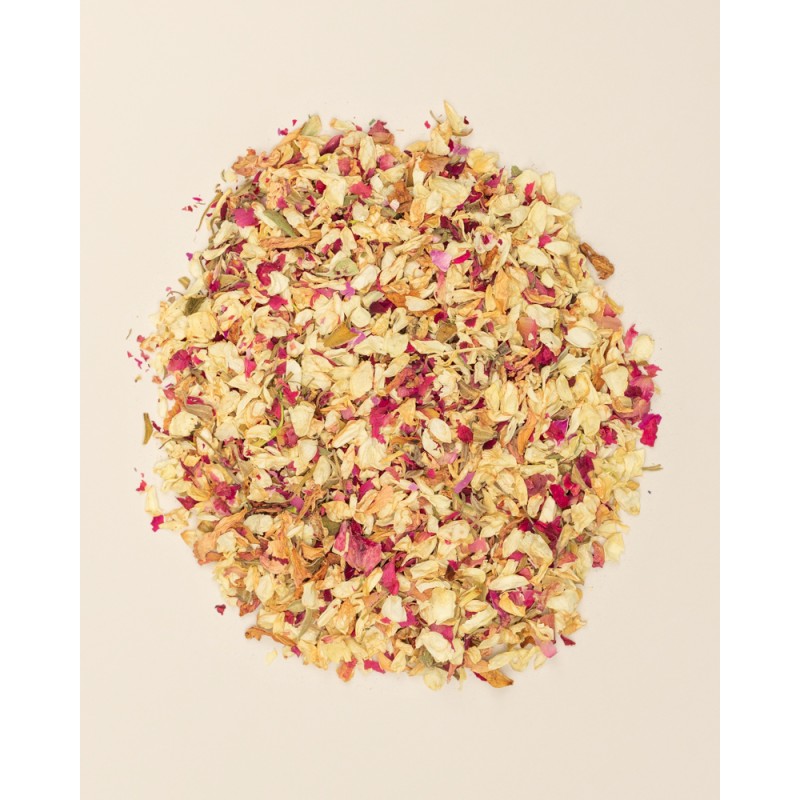 confeti biodegradable para bodas con petalos de flor seca jasmine