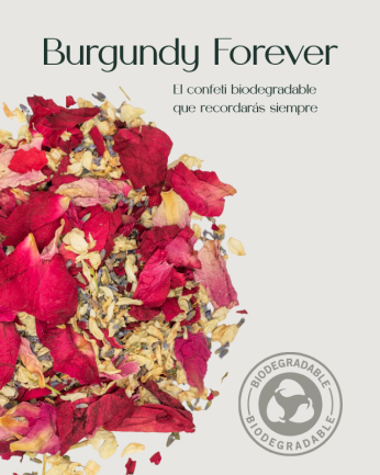Burgundy forever - Confeti...
