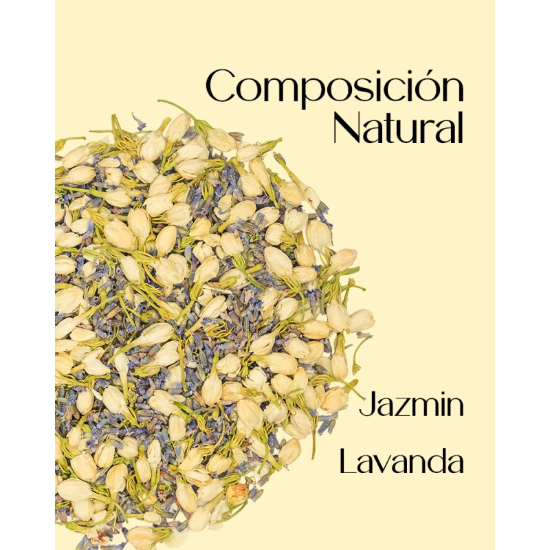 composicion confeti flor seca toscana con jazmin y lavanda