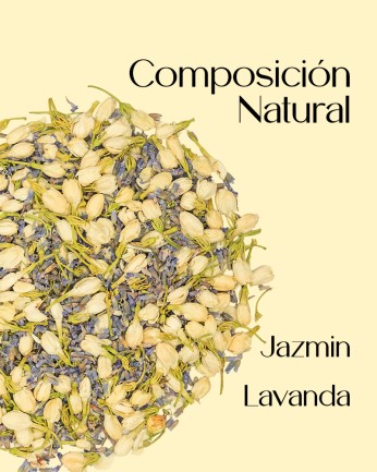 composicion confeti flor seca toscana con jazmin y lavanda