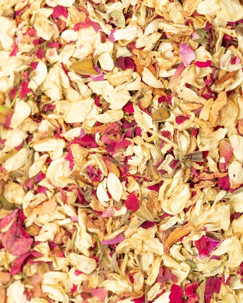 Jasmine - Confeti biodegradable | Petalos secos | 1L