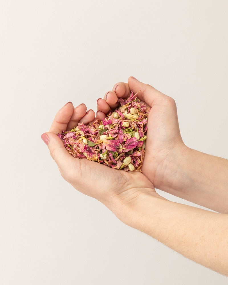Burgundy bloom - Confeti biodegradable | Petalos secos | 1L