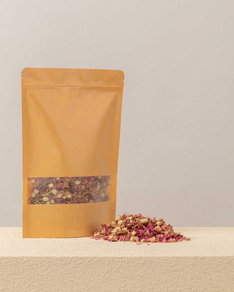 Burgundy bloom - Confeti biodegradable | Petalos secos | 1L