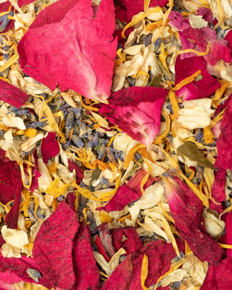 Royal - Confeti biodegradable | Petalos secos | 1L